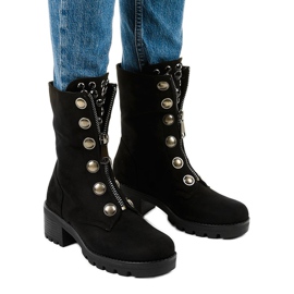 Crne čizme od antilopa Dalmens crna