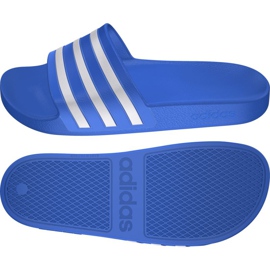 Adidas papuče Adilette Aqua F35541 tamnoplava plava