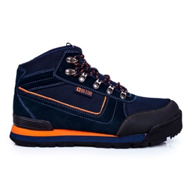 Muške cipele za treking Big Star Outdoor tamnoplava GG174199 mornarica