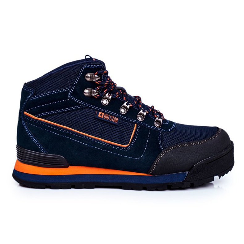 Muške cipele za planinarenje Big Star Outdoor Navy Blue GG174199 plava