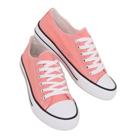 Klasične ženske tenisice od koralja JD05P Coral višebojan ružičasta