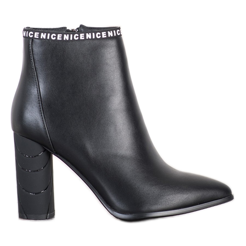 Filippo Čizme s ukrasnom petom crno