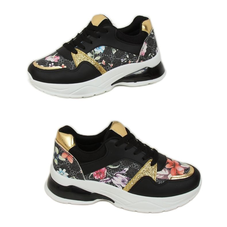 Crne sportske cipele NB332 Crne crno raznobojna