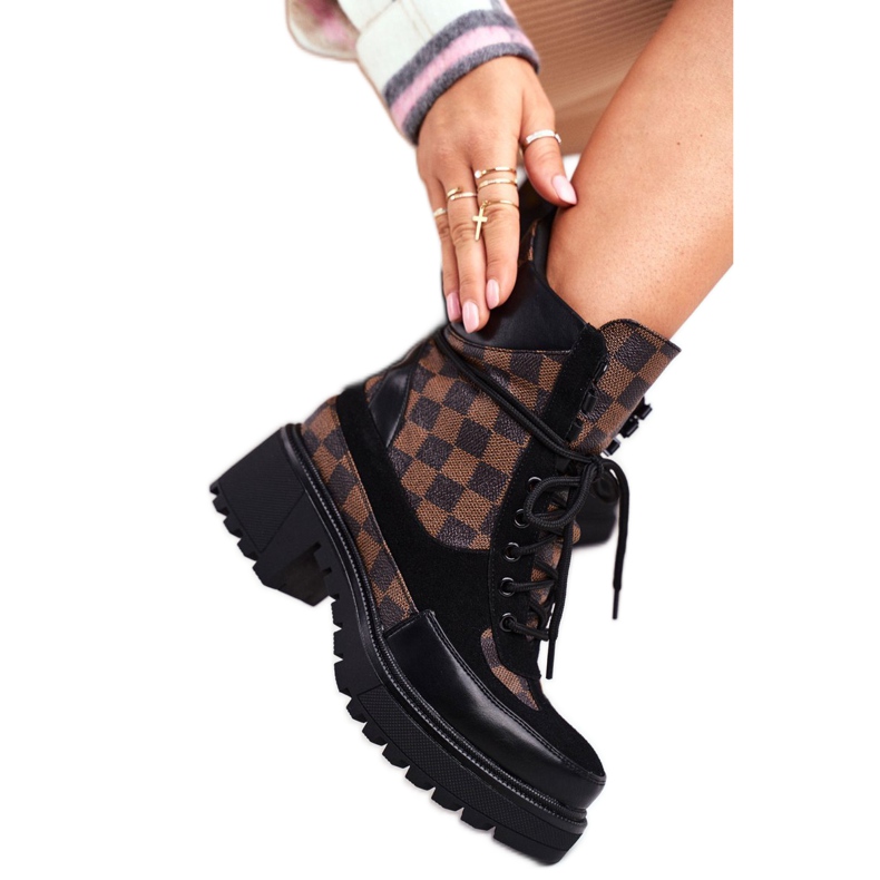 PS1 Ženske crne čizme NS169P Milady crno