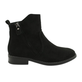 Evento Crne gležnjače od antilopa s patentnim zatvaračima crna