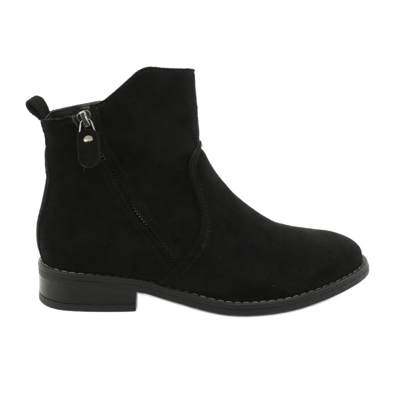 Evento Crne gležnjače od antilopa s patentnim zatvaračima crno