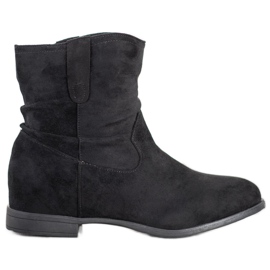 Kylie Klizne čizme s klinom crno