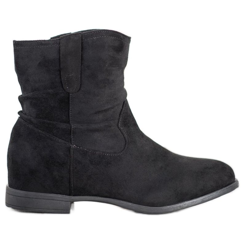 Kylie Klizne čizme s klinom crno