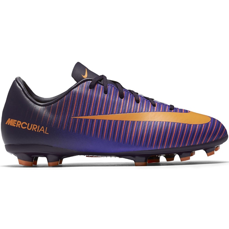 Nike Mercurial Vapor Xi Fg Jr 831945 585 nogometne cipele ljubičasta ljubičasta