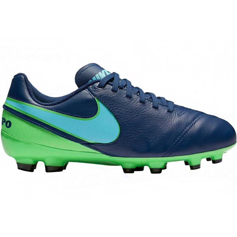 Nike Tiempo Legend Vi Fg Jr 819186 443 patike za nogomet mornarsko plava
