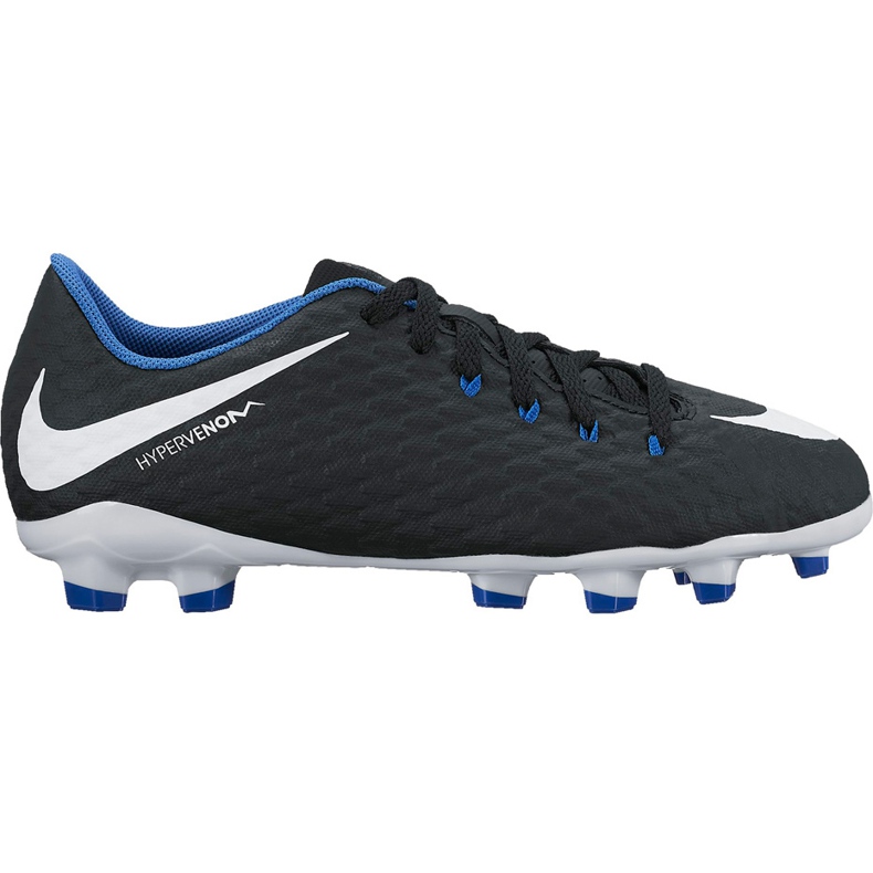 Nike Hypervenom Phelon Iii Fg Jr 852595 002 kopačke crno crno
