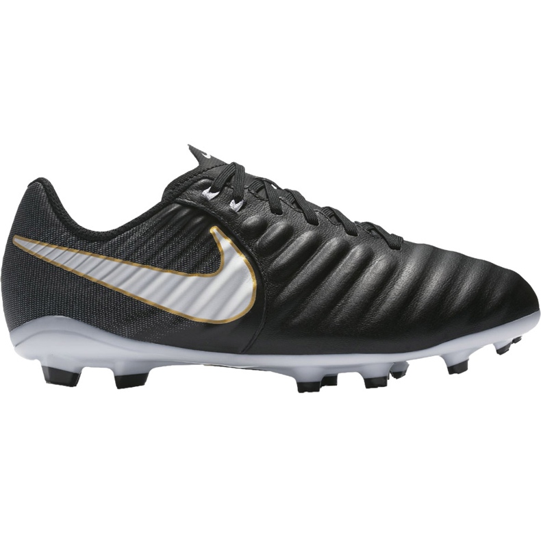 Nike Tiempo Ligera Iv Fg Jr 897725 002 kopačke crno crno