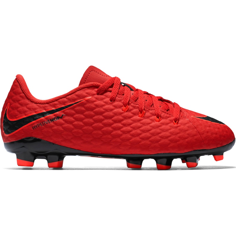 Nike Hypervenom X Phelon Iii Fg Jr 852595 616 kopačke crvena