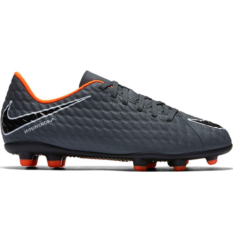 Nike Hypervenom Phantom 3 Club Fg Jr AH7290 081 nogometne cipele raznobojna siva