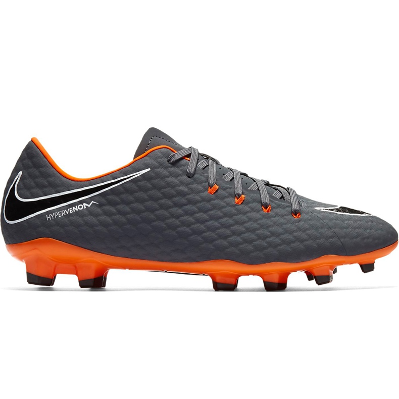 Nike nogometne cipele Hypervenom Phantom 3 Academy Fg AH7271 081 siva siva
