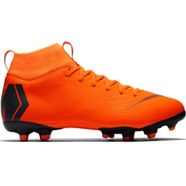 Nike Mercurial Superfly 6 Academy Mg Jr AH7337 810 nogometne cipele višebojan narančasta