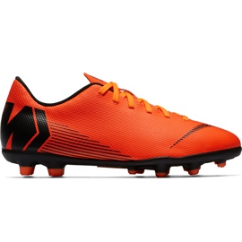 Nike Mercurial Vapor 12 Club Mg Jr AH7350 810 nogometne cipele narančasta narančasta