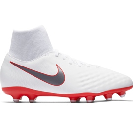 Nike Magista Obra 2 Academy Df Fg Jr AH7313 107 nogometne cipele višebojan bijela