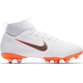 Nike Mercurial Superfly 6 Academy Mg Jr AH7337 107 nogometne cipele višebojan bijela