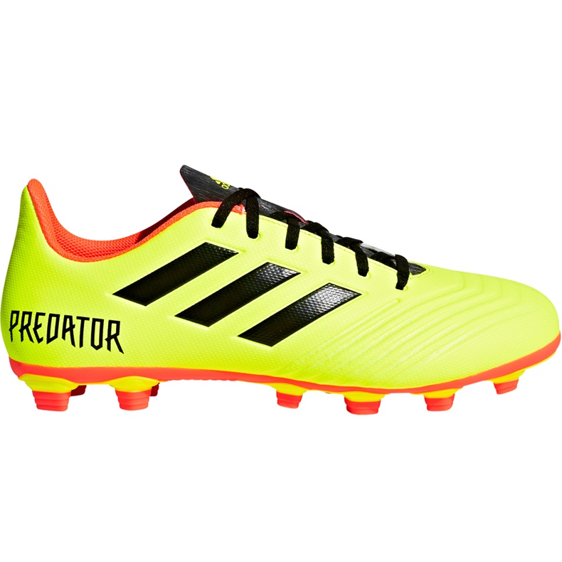 Kopačke Adidas Predator 18.4 FxG DB2005 raznobojna žuta boja