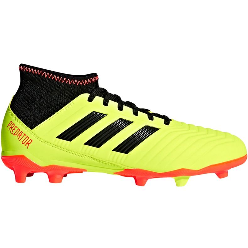 Adidas Predator 18.3 Fg Jr DB2319 kopačke raznobojna žuta boja