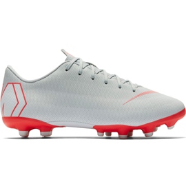 Nike Mercurial Vapor 12 Academy Mg Jr AH7347 060 patike za nogomet višebojan srebro