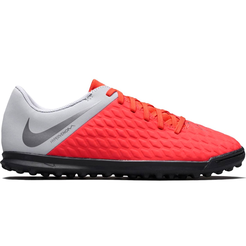 Nike Hypervenom Phantom X 3 Club Tf Jr AJ3790 600 tenisica za nogomet raznobojna crvena