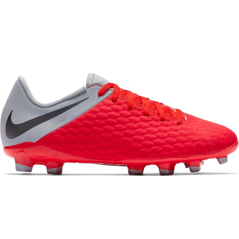 Nike Hypervenom 3 Academy Fg Jr AJ4119 600 tenisica za nogomet crvena crvena