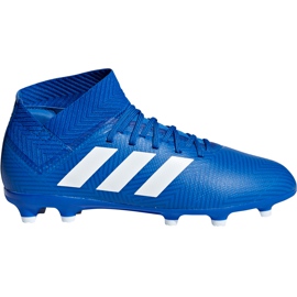 Kopačke adidas Nemeziz 18.3 Fg Jr DB2351 višebojan plava