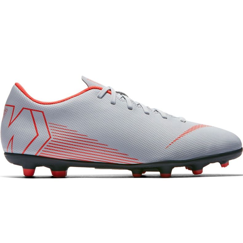 Nike Mercurial Vapor 12 Club Mg AH7378 060 patike za nogomet raznobojna siva