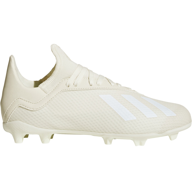 Kopačke Adidas X 18.3 Fg Jr DB2417 bijela, kremasta bež