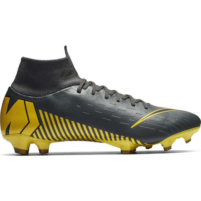 Nike Mercurial Superfly 6 Pro Fg AH7368 070 nogometne cipele crno crno