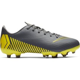 Nike Mercurial Vapor 12 Academy Mg Jr AH7347 070 nogometne cipele višebojan siva