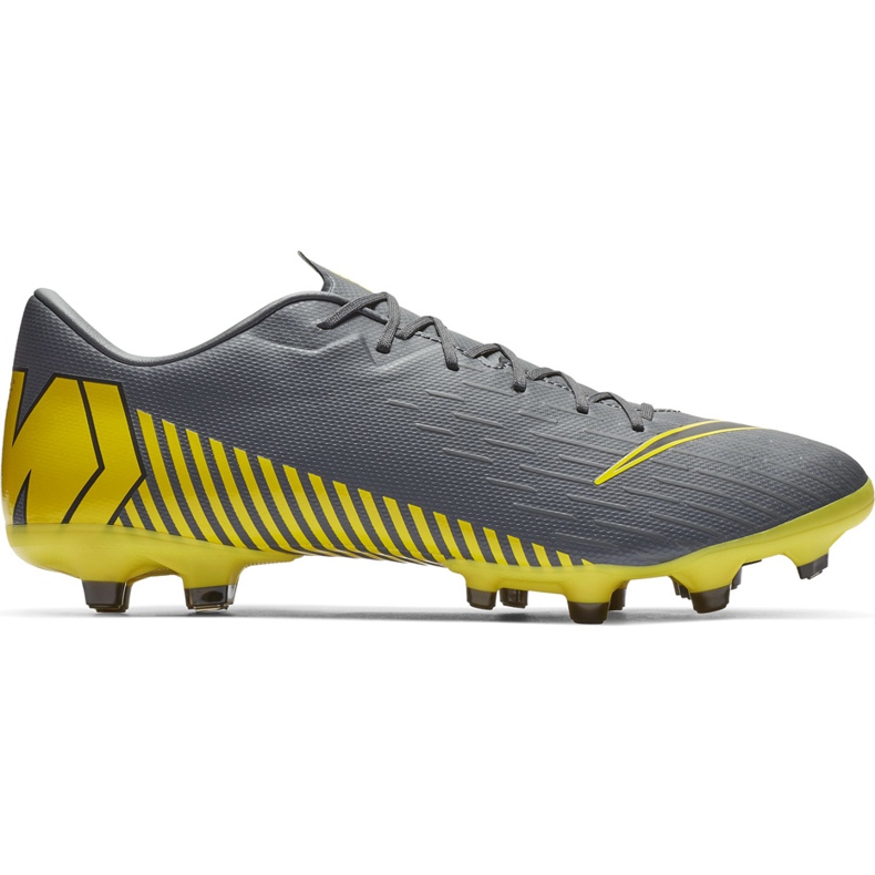 Nike Mercurial Vapor 12 Academy Mg AH7375 070 nogometne cipele crno siva