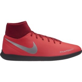 Nike Phantom Vsn Club Df Ic AO3271 600 nogometne cipele višebojan crvena