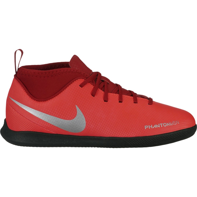 Nike Phantom Vsn Club Df Ic Jr AO3293 600 tenisice za nogomet raznobojna crvena