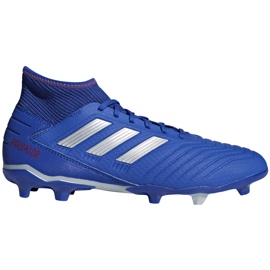 Kopačke adidas Predator 19.3 Fg plava BB8112 višebojan