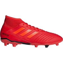 Adidas Predator 19.3 Fg BB9334 kopačke višebojan crvena
