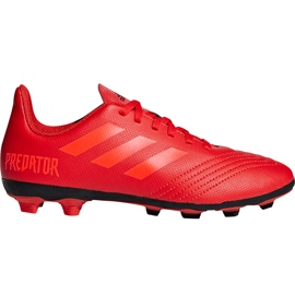 Adidas Predator 19.4 FxG Jr CM8541 kopačke višebojan crvena