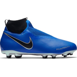 Nike Phantom Vsn Academy Df FG / MG Jr AO3287 400 nogometne cipele plava