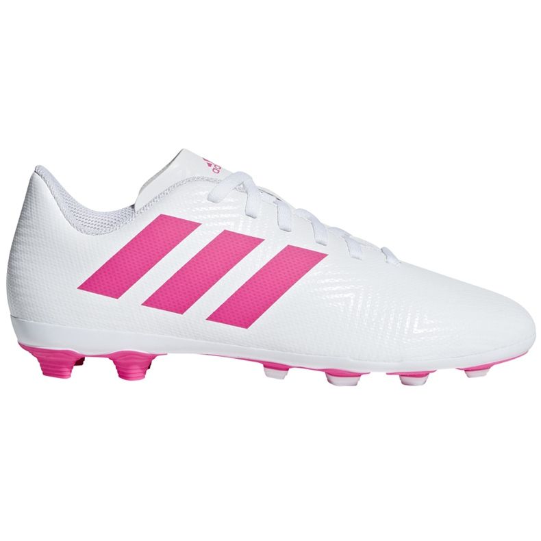 Kopačke Adidas Nemeziz 18.4 FxG Jr CM8511 raznobojna bijela