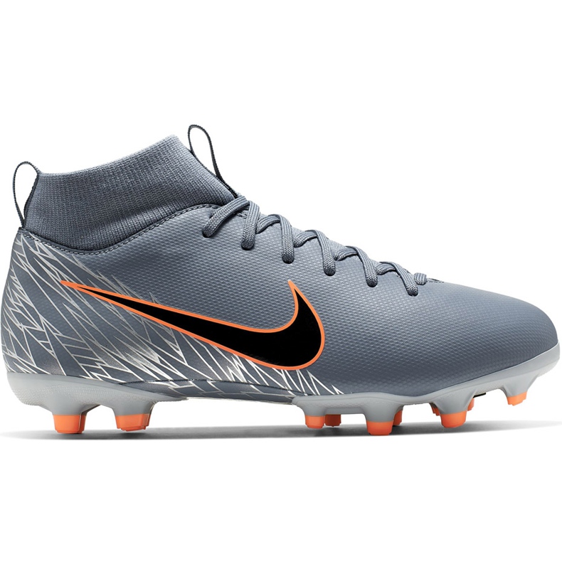 Nike Mercurial Superfly 6 Academy Mg Jr AH7337 408 nogometne cipele raznobojna siva
