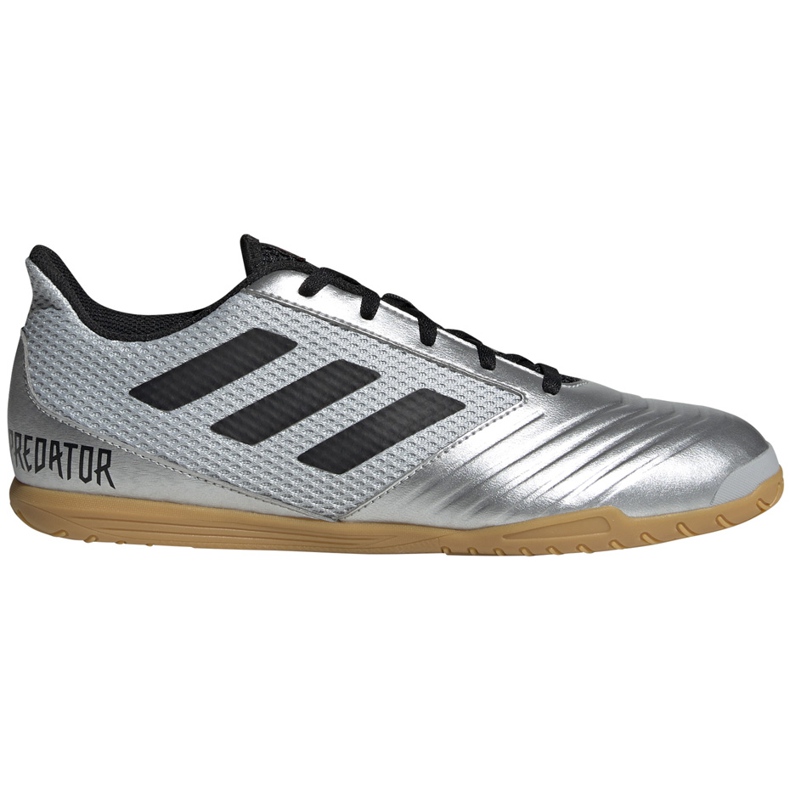 Kopačke adidas Predator 19.4 U Sali srebrna F35630 raznobojna siva