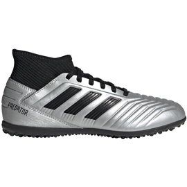 Kopačke adidas Predator 19.3 Tf Jr srebrne G25802 višebojan srebro