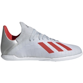 Kopačke adidas X 19.3 In Jr. srebro F35355 višebojan siva