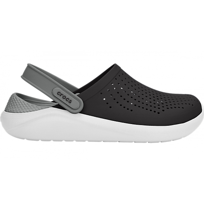 Crocs Muške sandale s klompom Literide Crna / Siva 204592 05M crno