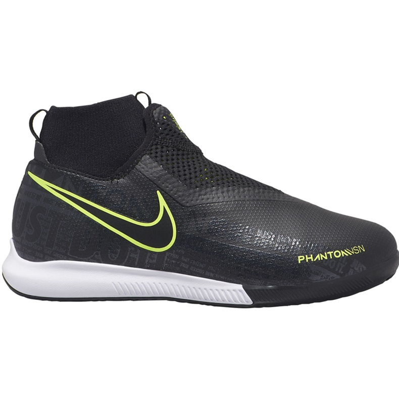 Nike Phantom Vsn Academy Df Ic Junior AO3290 007 nogometne cipele crno crno