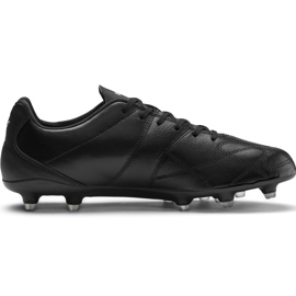 Puma King Hero Fg nogometne cipele crno -bijele 105609 01 crna crna