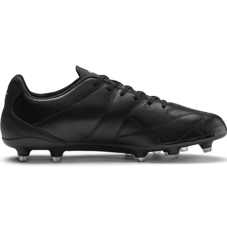 Puma King Hero Fg nogometne cipele crno -bijele 105609 01