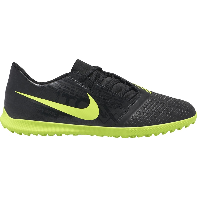 Nike Phantom Venom Club Tf AO0579 007 nogometne cipele crno crno